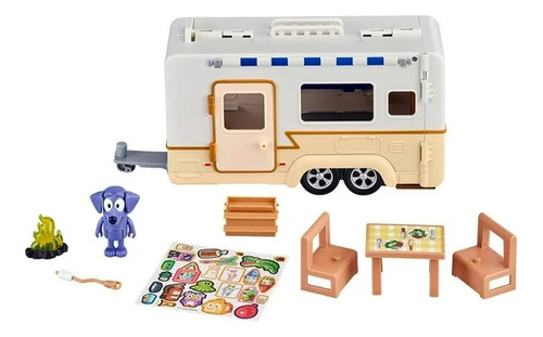 Auto Caravana Bluey Camper Van Play Set 89797