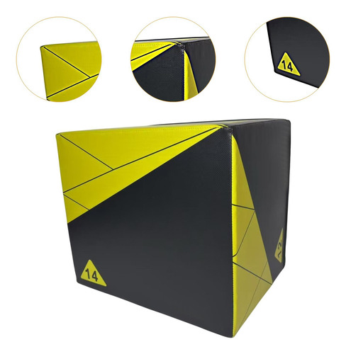 3 En 1 De Caja De Salto Pliométrico Anti -slip Para El