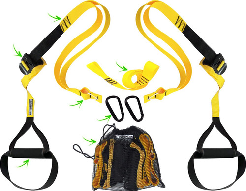 Imagem 1 de 10 de Fita Tipo Trx C/ Regulador Ancorador Mosquetão F.ext Mochila