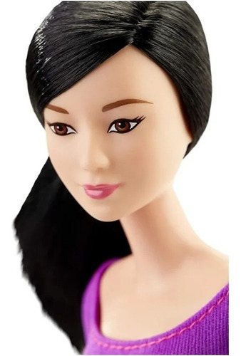 Imagem 2 de 8 de Barbie To Move Top Roxo Cab. Preto Oriental Ms