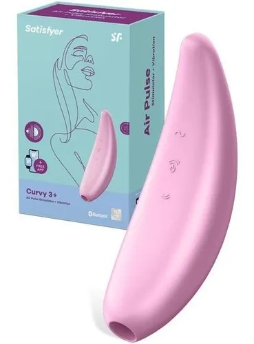 Vibrador Succionador Clítoris Satisfyer Curvy 3+ Control App