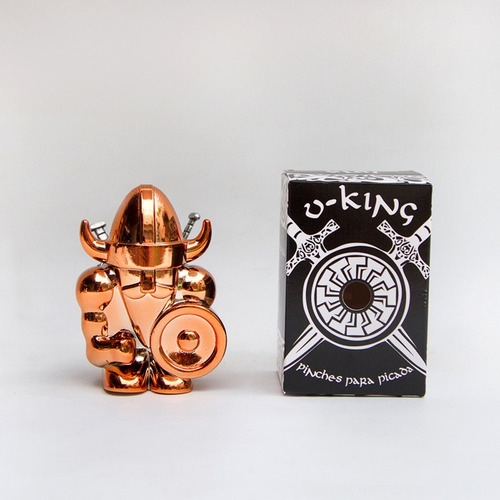 Imagen 2 de 2 de Metalizado Pinches Para Picada Palillero Vikingo Cobre