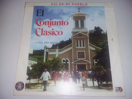 Lp Vinilo Acetato Conjunto Clasico Asi Es Mi Pueblo Salsa