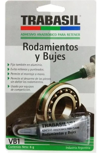 Traba Bujes Y Rodamientos Vb1 De 6g. Trabasil