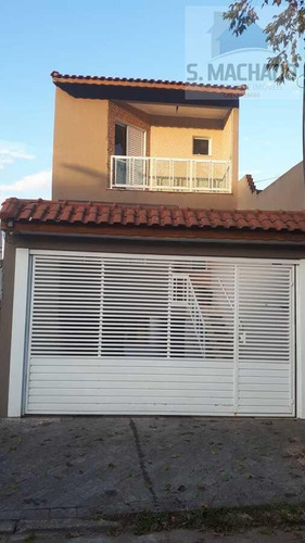 Imagem 1 de 15 de Sobrado Para Venda Em Santo André, Jardim Santo Alberto, 3 Dormitórios, 1 Suíte, 3 Banheiros, 8 Vagas - Ve2039_2-1237747