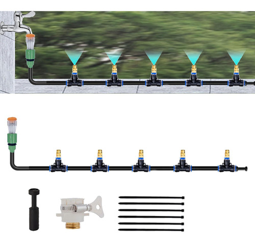 Kit De Riego De Jardín De Pulverización De 5 Metros