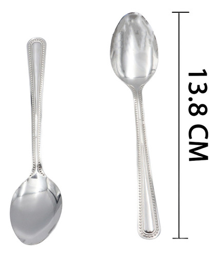 A Juego De Cuchara Sopera Elegante 24 Piezas Acero