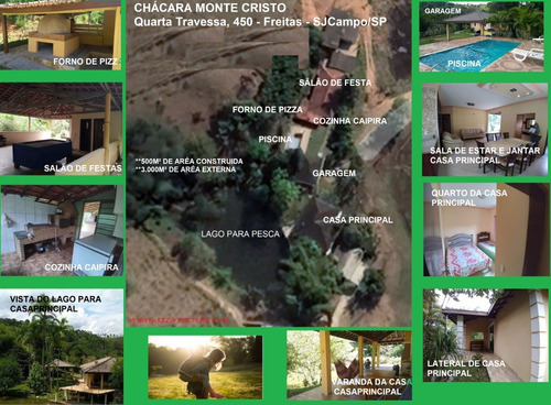 Imagem 21 de 21 de Aluguel De Chácara Para Final De Semana, Aniversário, Casamento, Comemoração, Confraternização, Eventos, Temporada Em São José Dos Campos / São Paulo - Chácara Monte Cristo - A Natureza Perto De Você