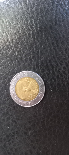 Moneda Coleccionable De 5 Pesos Emiliano Zapata