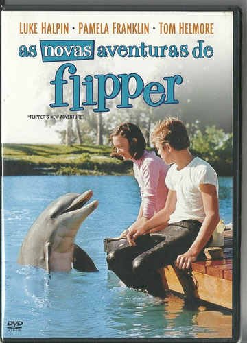 Dvd As Novas Aventuras De Flipper , Luke Halpin , Lacrado