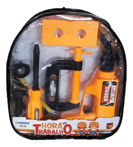 Brinquedo Educativo Mochila Com Ferramentas Infantil