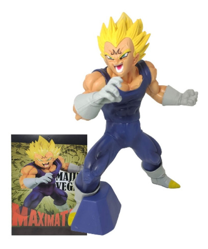 Figura Dragon Ball Z Majin Vegeta Boo Babidi Principe 21cm