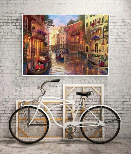 Imagen 4 de 4 de Rompecabezas 1000 Pzas Venice City Puzzle Canales Venecia Ed
