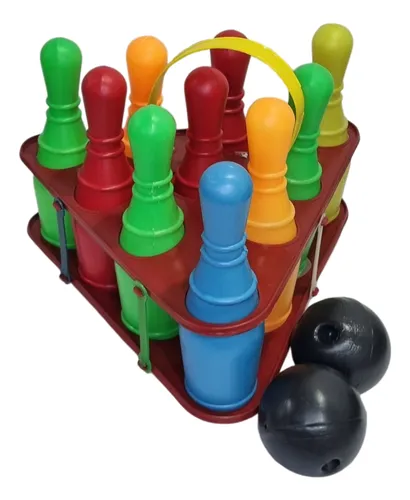 Juego Didáctico Bolos Plástico Setx10