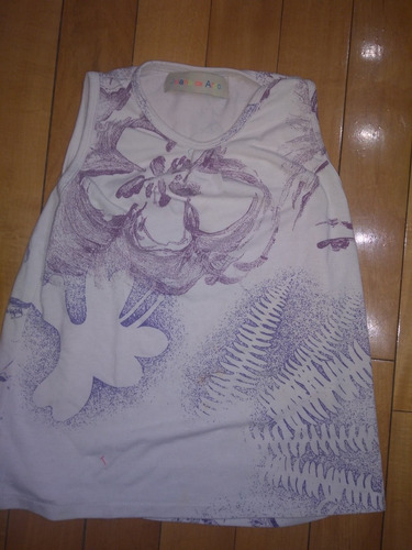 Remera Sin Mangas Para Nena Talle 8. Juana De Arco Talle 8