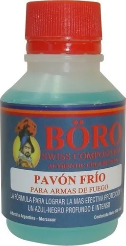 Pavon En Frio Boro Para Armas Por 100 Cm3