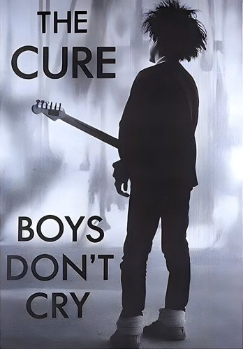 ##185 The Cure Póster Autoadhesivo 100x70cm