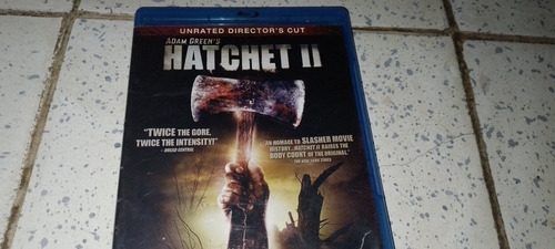 Película Hatchet 2 Untated Director Cut  Bluray Adam Green