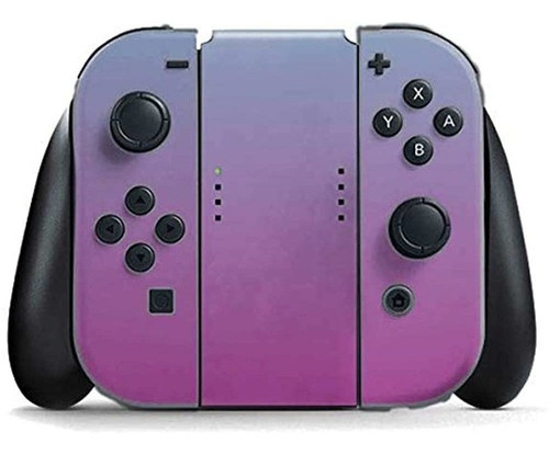 Imagen 1 de 3 de Solidos Nintendo Switch Joy Con Controller Piel Purpura Y