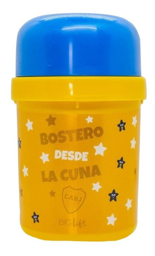 Botella Infantil Plástica Boca Juniors Con Licencia Oficial