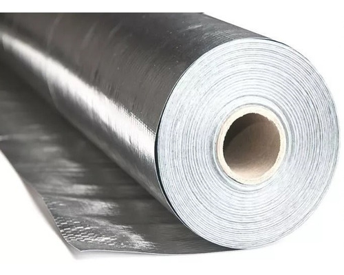 Imagem 1 de 10 de Manta Térmica Subcobertura Aluminizada Telhado 5 X 2 Metros