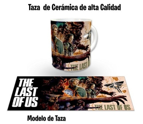 Taza De Ceramica 320 Ml, Last Of Us Serie