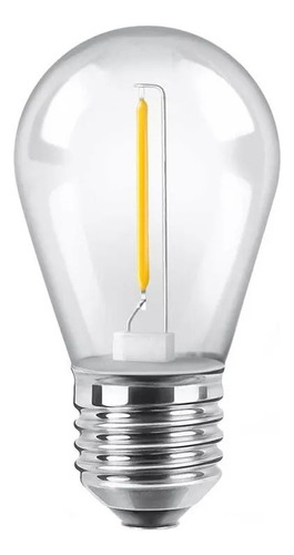 Lampara Mini Edison Vintage Led Color 1w Blanco 2700k X 10 Color de la luz cálido Yarlux