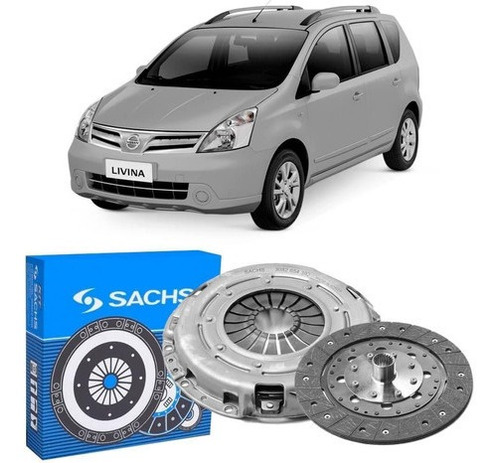 Kit Embreagem Nissan Livina 1.8 2010 A 2014 Original Sachs