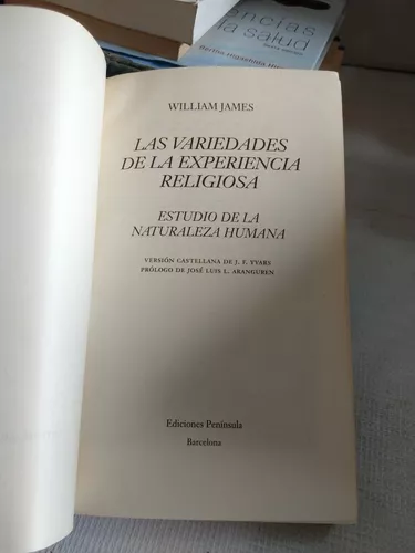 Las variedades de la experiencia religiosa 👉William James