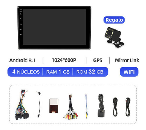 Estéreo 1+32gb Cámara For Audi A4 S4 Rs4 2002-2008 Gps Wifi
