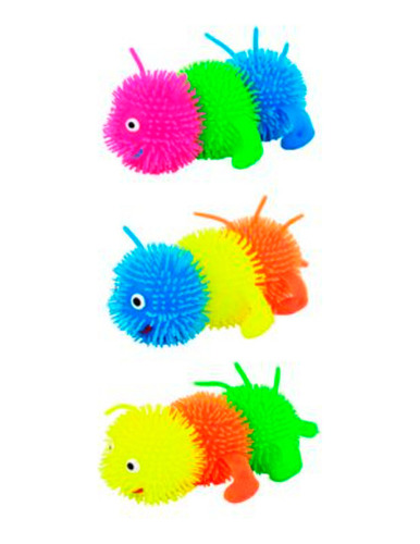 Squishy Gusano Con Luz 10cm X Unidad - S-5780-4