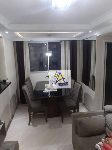Imagem 1 de 14 de Apartamento Com 2 Dormitórios À Venda, 48 M² Por R$ 230.000 - Parque São Vicente - Mauá/sp - Ap0776