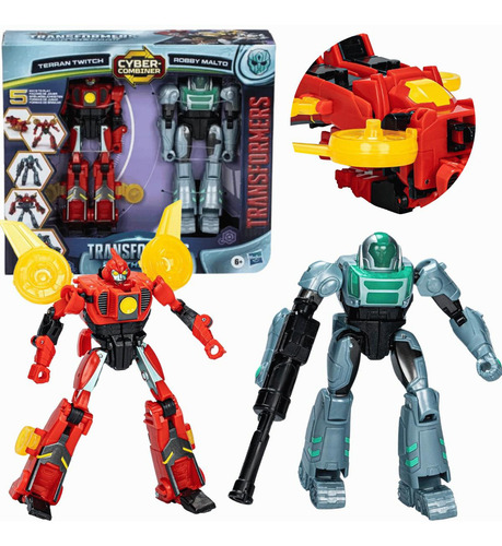 Figura Transformers Earthspark Combiner Terran E Robby Malto