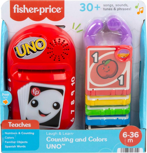 Fisher Price Ríe Y Aprende Uno- Aprende Colores Y Más-tma+