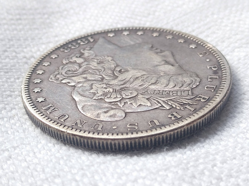 Usa Dolar Morgan 1883 Plata Mb Silver Crown Dollar Antiguo (Usado)