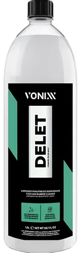 Limpador de Pneus Borrachas Plástico Delet 1,5L Vonixx