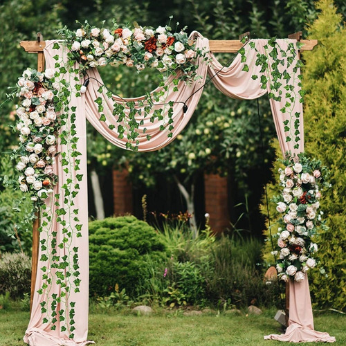 Imagen 9 de 10 de Jardin Vertical Enredadera Artificial X 2,10 Ms #90211 X12