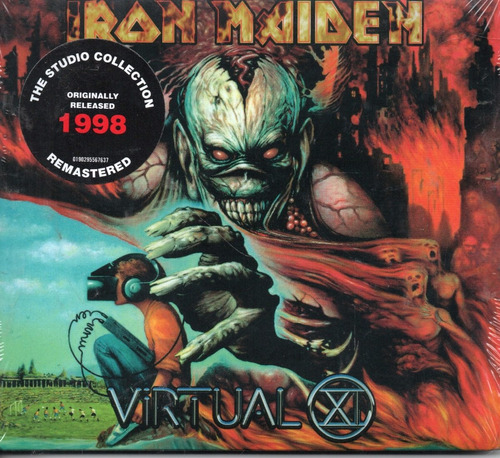 Cd Iron Maiden - Virtual Xi