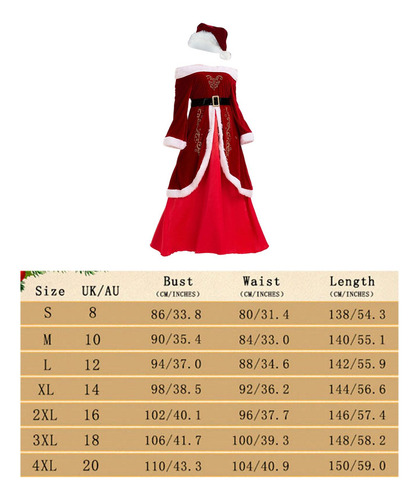 Conjunto De Disfraz De Papá Noel, Conjunto De Disfraz De
