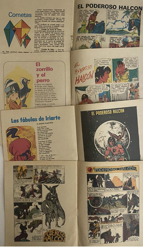 Historietas 7 Eduardo Barreto, El Poderoso Halcón, 1973 6ex6