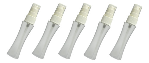 Envase Dosificador Atomizador Spray 30 Ml Plastico X 5 U Transparente