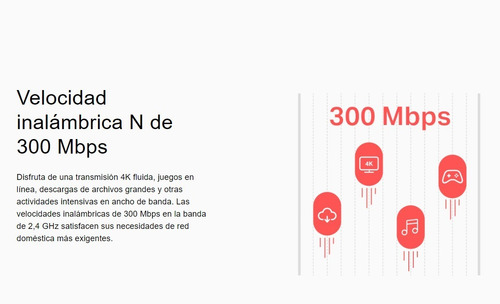 Imagen 6 de 10 de Modem Router Wifi N 300mbps Mercusys Mw300d Configurado