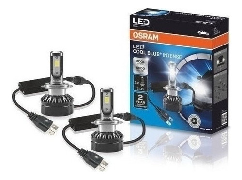 Bombillos Osram Led H7 12v 25w 6000k X2