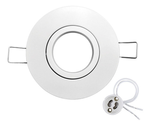 Foco Led Embutido Basculante Porta Gu-10 Stella Mr16