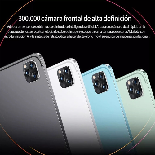 Imagen 4 de 10 de Tableta Mt6797 Chip 10.1 128gb Azul Y 6gb Memoria Ram