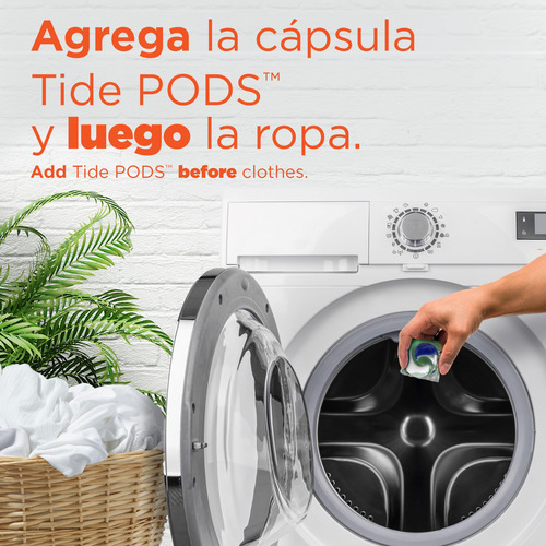 Detergente Para Roupa Tide Pods Liquid 76 Pacotes Clean Bree