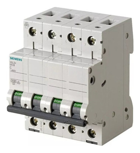 Interruptor Electrónico Siemens 20 A 4p
