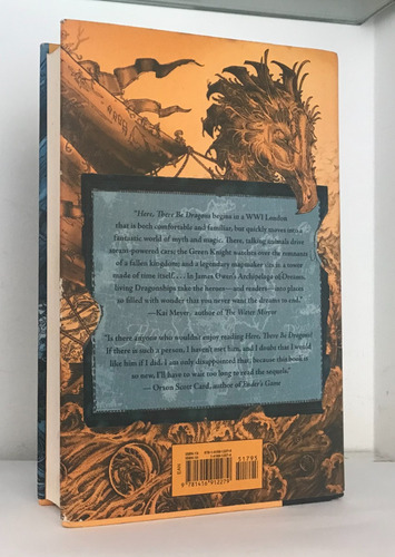 Livro: Here, There Be Dragons ( Chronicles Of The Imaginarium Geographica 1) Autor: James A. Owen (Usado)