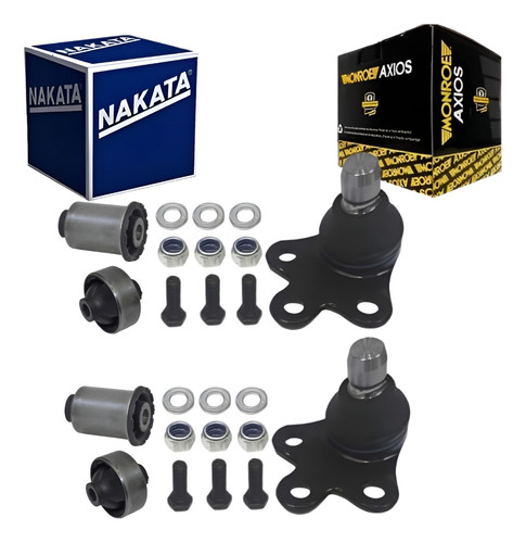 Pivô Nakata Suspensão Dianteira C/ Buchas Prisma Onix Cobalt