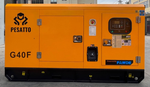 Generador De Luz Nueva G40f De 40kw Pesatto Con Transfer